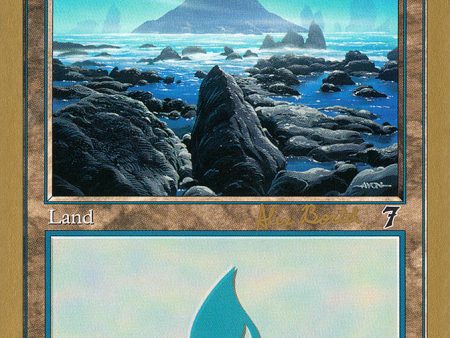 Island (ab334) (Alex Borteh) [World Championship Decks 2001] For Discount