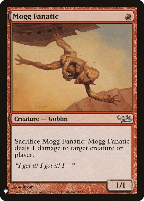 Mogg Fanatic [Mystery Booster] Hot on Sale