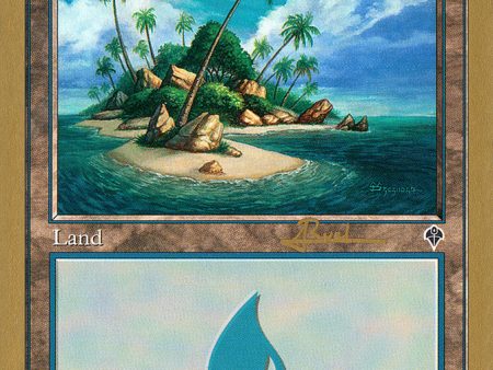 Island (ar335a) (Antoine Ruel) [World Championship Decks 2001] Discount