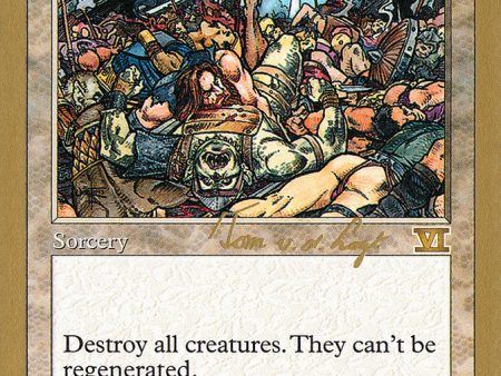 Wrath of God (Tom van de Logt) [World Championship Decks 2000] Hot on Sale