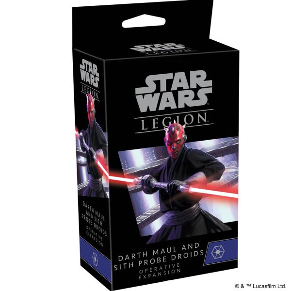 STAR WARS: LEGION - DARTH MAUL AND SITH PROBE DROIDS OPERATIVE Cheap