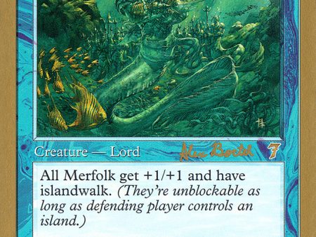 Lord of Atlantis (Alex Borteh) [World Championship Decks 2001] For Sale