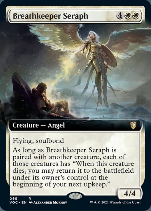 Breathkeeper Seraph (Extended) [Innistrad: Crimson Vow Commander] For Cheap