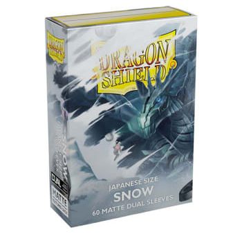 Dragon Shield Japanese: (60) Double Matte Snow For Cheap