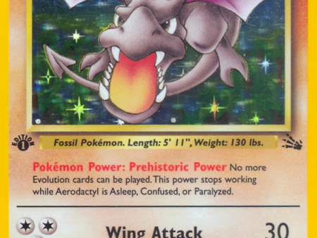 Aerodactyl (1 62) [Fossil 1st Edition] Discount