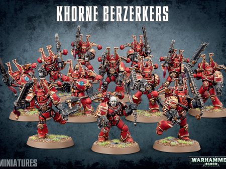 Chaos Space Marines: Khorne Berserkers For Discount