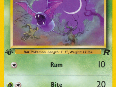 Zubat (70 82) [Team Rocket 1st Edition] Discount