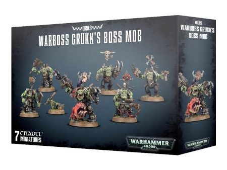 Orks: Warboss Grunk s Boss Mob For Cheap