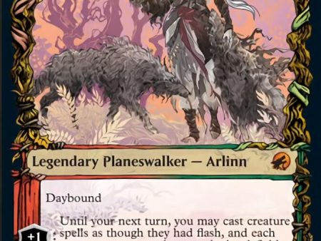 Arlinn, the Pack s Hope    Arlinn, the Moon s Fury (Showcase Equinox) [Innistrad: Midnight Hunt] Discount