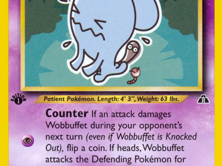 Wobbuffet (35 75) [Neo Discovery 1st Edition] Hot on Sale