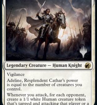 Adeline, Resplendent Cathar (Promo Pack) [Innistrad: Midnight Hunt Promos] Online