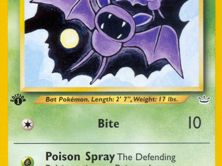 Zubat (59 64) [Neo Revelation 1st Edition] Fashion