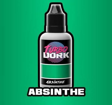 Absinthe Metallic Acrylic Paint 20ml Bottle Cheap