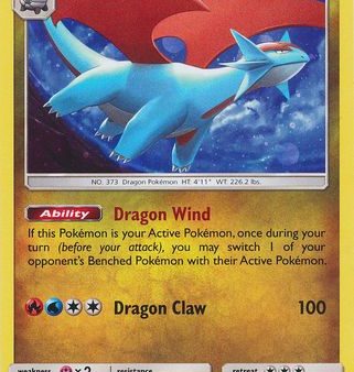 Salamence (106 168) (Cosmos Holo) [Sun & Moon: Celestial Storm] Fashion