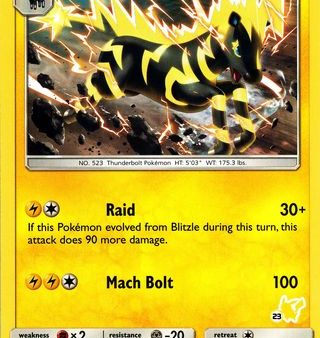 Zebstrika (45 181) (Pikachu Stamp #23) [Battle Academy 2020] Sale