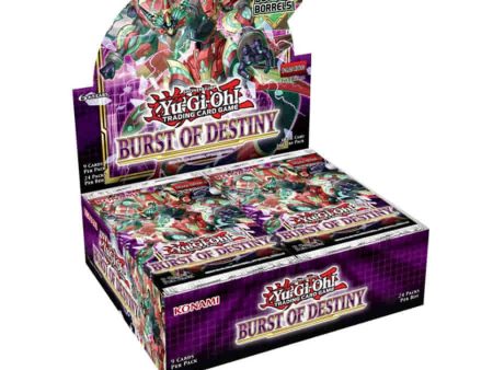 Yu-gi-oh: Burst of Destiny Booster Box For Cheap