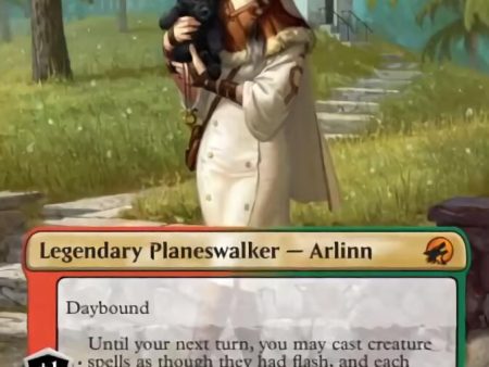 Arlinn, the Pack s Hope    Arlinn, the Moon s Fury (Borderless) [Innistrad: Midnight Hunt] Sale