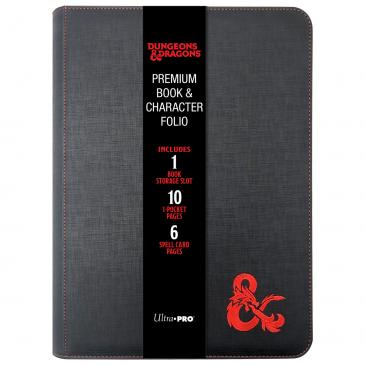 Ultra Pro: D&D Premium Zippered Book and Character Portfolio For Sale