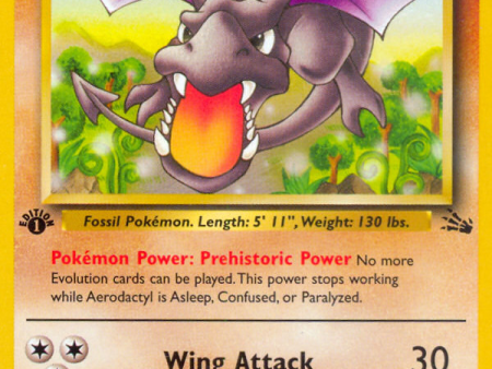 Aerodactyl (16 62) [Fossil 1st Edition] For Discount