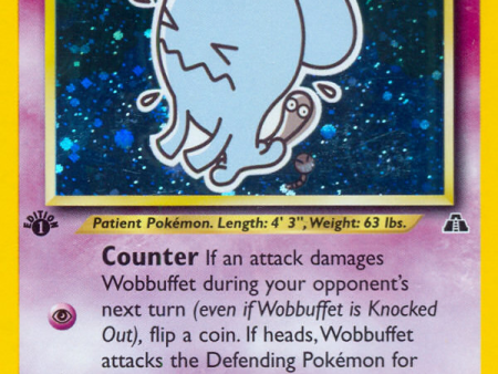 Wobbuffet (16 75) [Neo Discovery 1st Edition] For Discount