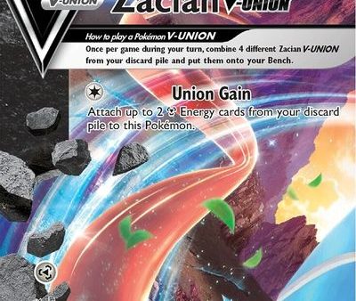 Zacian V-Union (SWSH163) [Sword & Shield: Black Star Promos] Supply