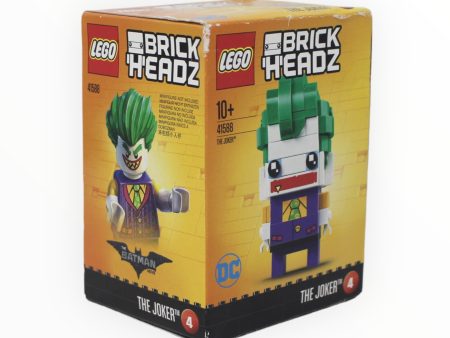 Retired Set 41588 The LEGO Batman Movie BrickHeadz The Joker (damaged box) For Cheap