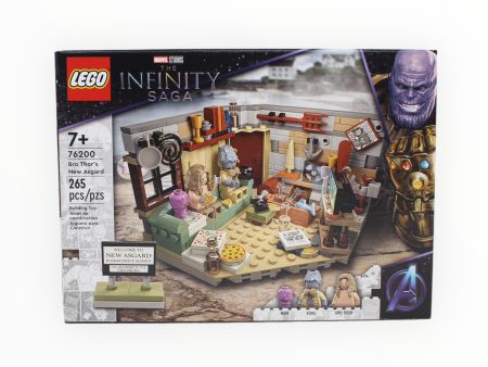 Retired Set 76200 Infinity Saga Bro Thor’s New Asgard Supply