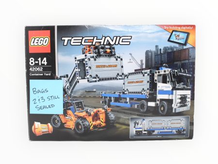 Certified Used Set 42062 Technic Container Yard (Bag 1 opened, Bags 2 + 3 sealed) Online