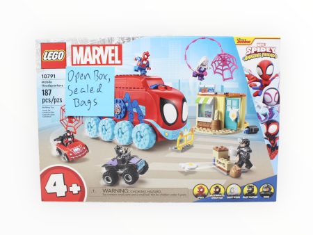 Certified Used Set 10791 Spidey and his Amazing Friends Mobile Headquarters (open box, sealed bags) Hot on Sale