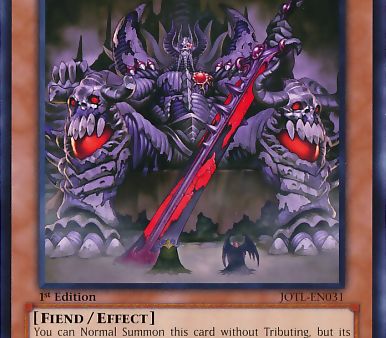 Archfiend Emperor, the First Lord of Horror [JOTL-EN031] Rare Online Hot Sale