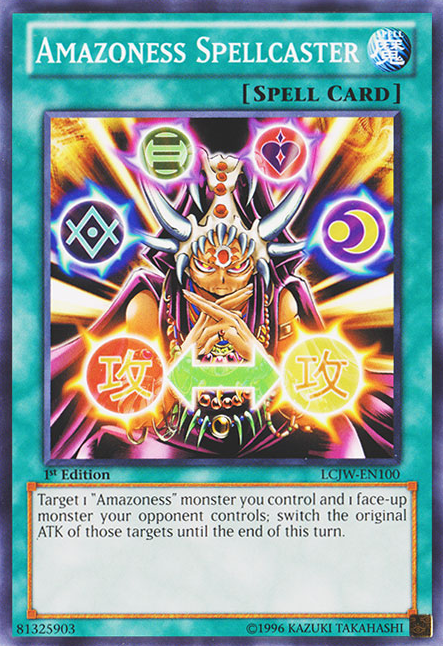 Amazoness Spellcaster [LCJW-EN100] Common Supply